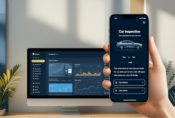 Aplicación móvil de Omnio Inspector